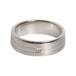 Dolce & Gabbana Silver Tone Brass Clear Crystal DG Logo Ring SMY10639-54