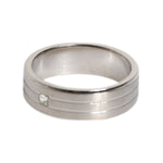 Dolce & Gabbana Silver Tone Brass Clear Crystal DG Logo Ring SMY10639-54