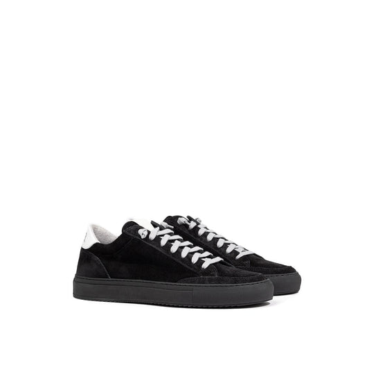 P448 Black Suede Leather Sneaker P-8039676-EU41/US8
