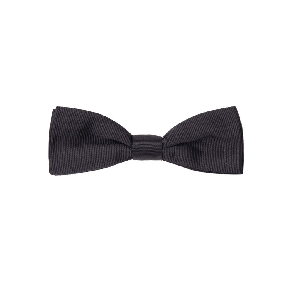 Dolce & Gabbana Black Silk Bowty