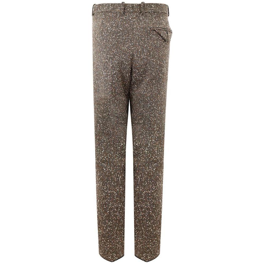 适合优雅夜晚的多色粘胶长裤