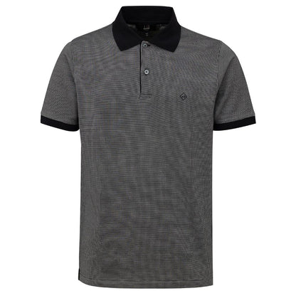 Dunhill Black Cotton Polo Shirt