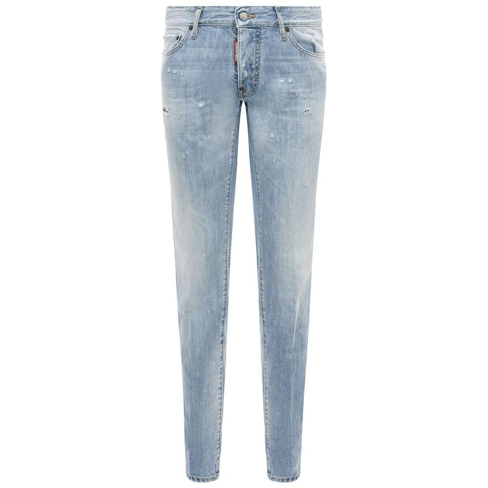 Dsquared² Light Blue Cotton Men Jeans DS-15247-IT50 | L
