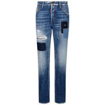 Dsquared² Blue Cotton Jeans & Pant DS-15246-IT48 | M