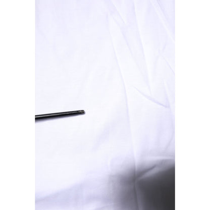 Dolce & Gabbana White Cotton Sleeveless Printed Tank T-shirt