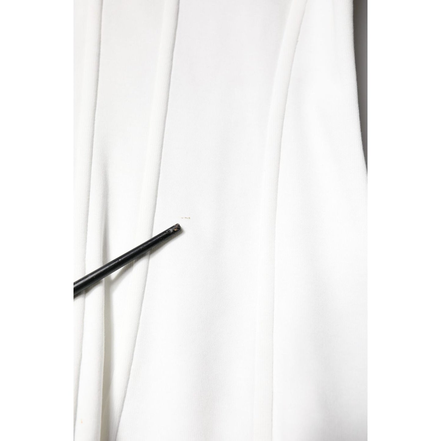 Dolce & Gabbana White Cotton Blend 3/4 Sleeves Blouse Top TSH87228-44