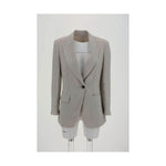 Brunello Cucinelli Linen Blazer BR-MH5477221C169-IT44 | L
