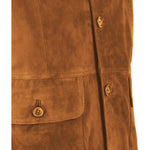 Emilio Romanelli Brown Calfskin Jacket EM-15265-IT52 | XL