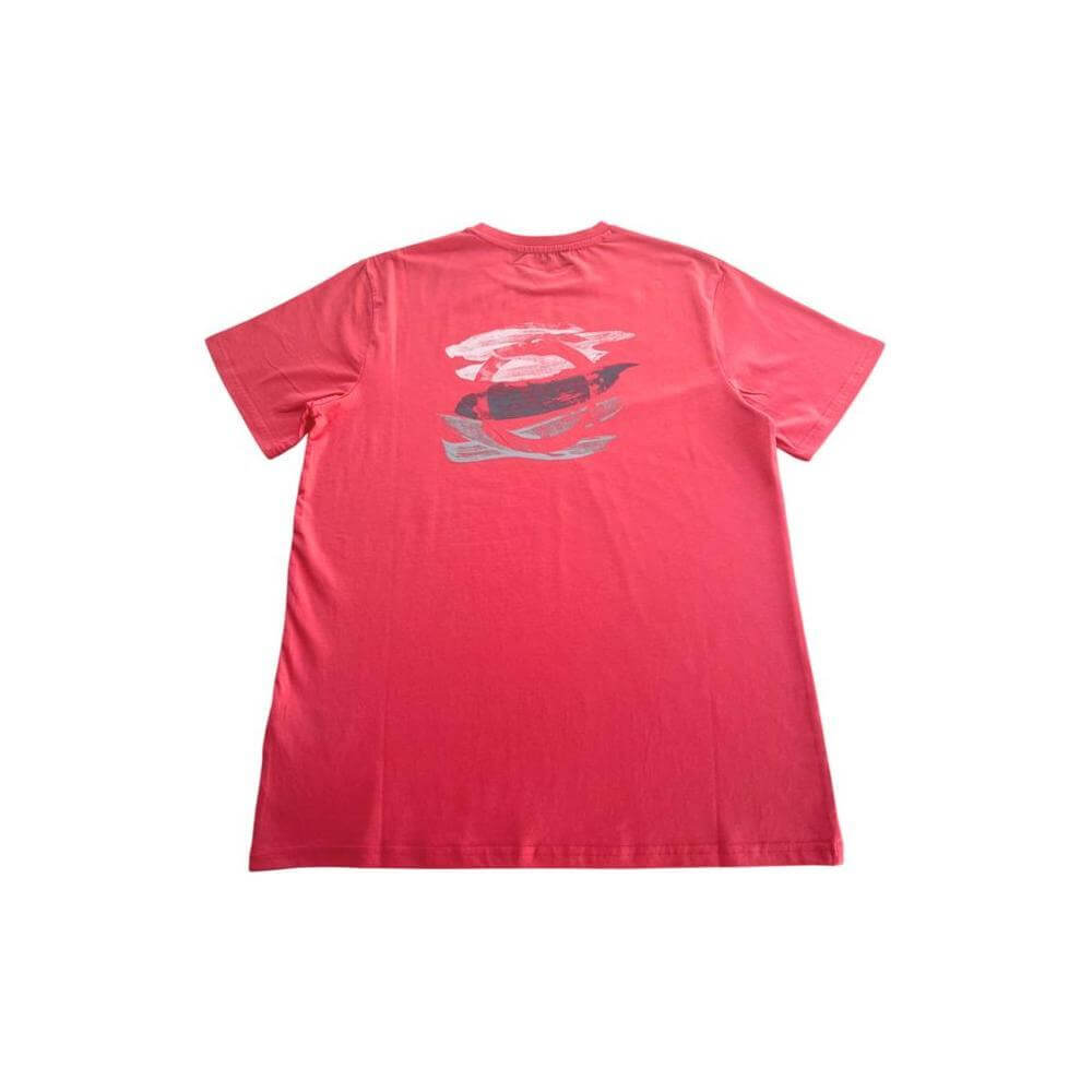 Trussardi Beachwear Red Cotton Men's T-Shirt