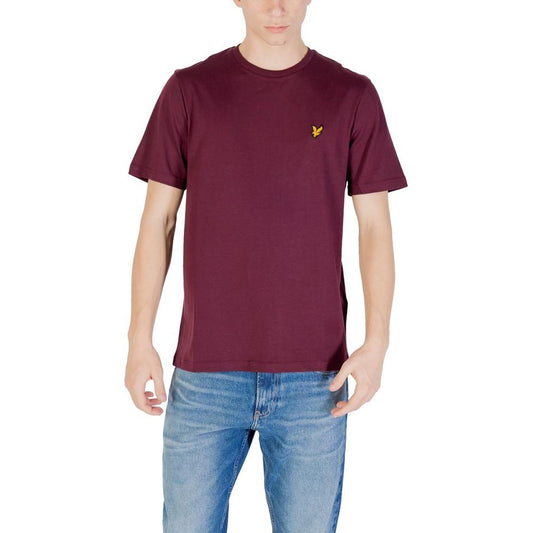 Lyle & Scott Bordeaux Cotton T-Shirt