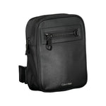Calvin Klein Sleek Black Shoulder Bag with Contrasting Details CA-26053