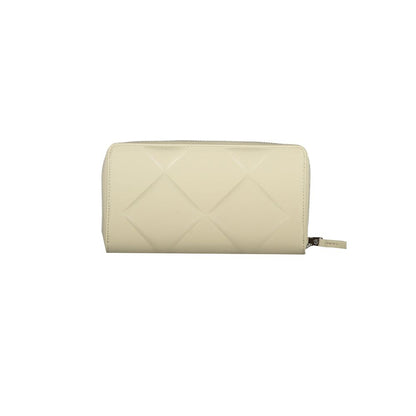 Calvin Klein Beige Polyester Women Wallet