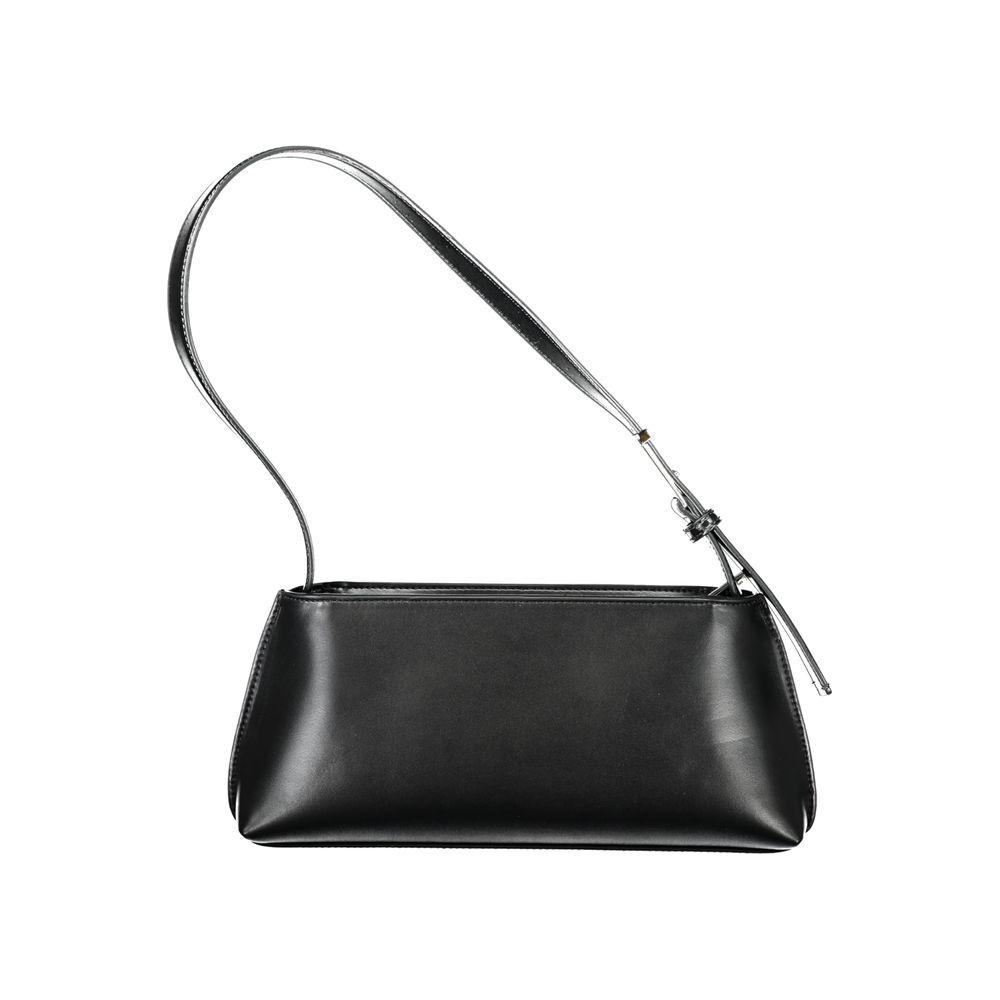 Front view with bag zipped and handles upright.