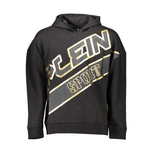 Plein Sport Black Cotton Men Sweater PL-8786-S