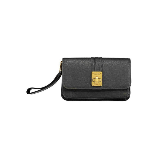 Guess Jeans Black Polyethylene Women Wallet Guess Jeans Dark Slate Gray