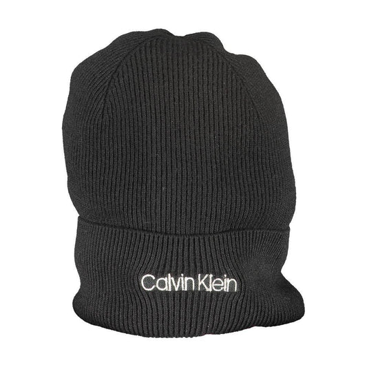 Calvin Klein Black Wool Hat CA-10530