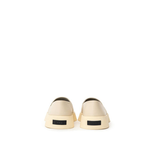 Fear Of God Gray Leather Slip-On Loafer FE-926320051422-EU43/US10