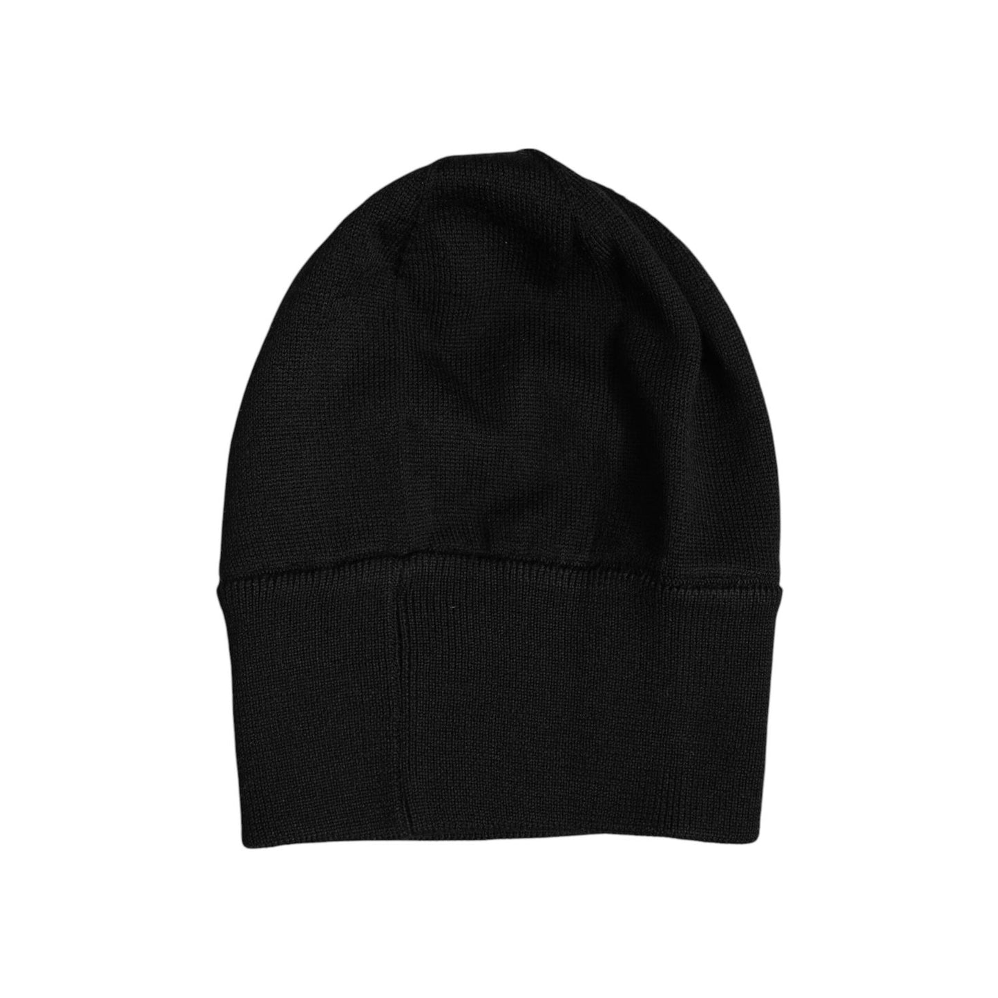 Dolce & Gabbana Black #DGLOVESLONDON Knitted Beanie Hat