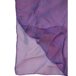 Dolce & Gabbana Purple Silk Rectangle Wrap Shawl Scarf MS7497