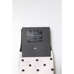 Dolce & Gabbana Gray Viscose Stretch Dotted Socks SCS2254-S