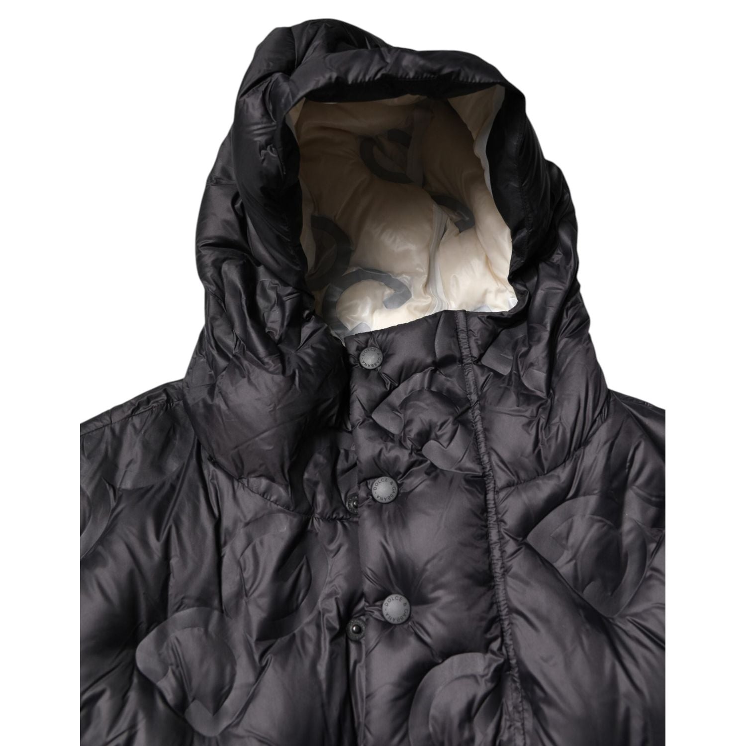 Front view with bag zipped and handles upright.