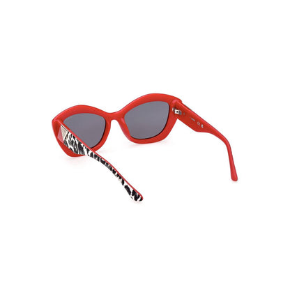 Guess Jeans Red Injected Sunglass