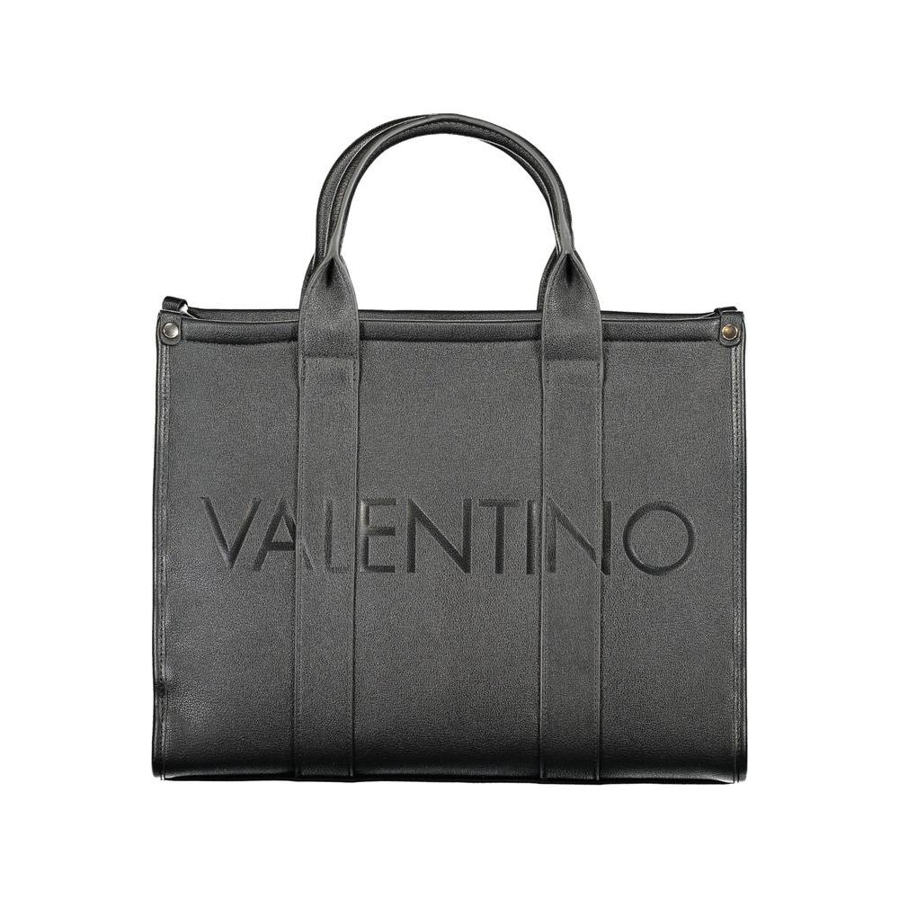 Front view with bag zipped and handles upright.