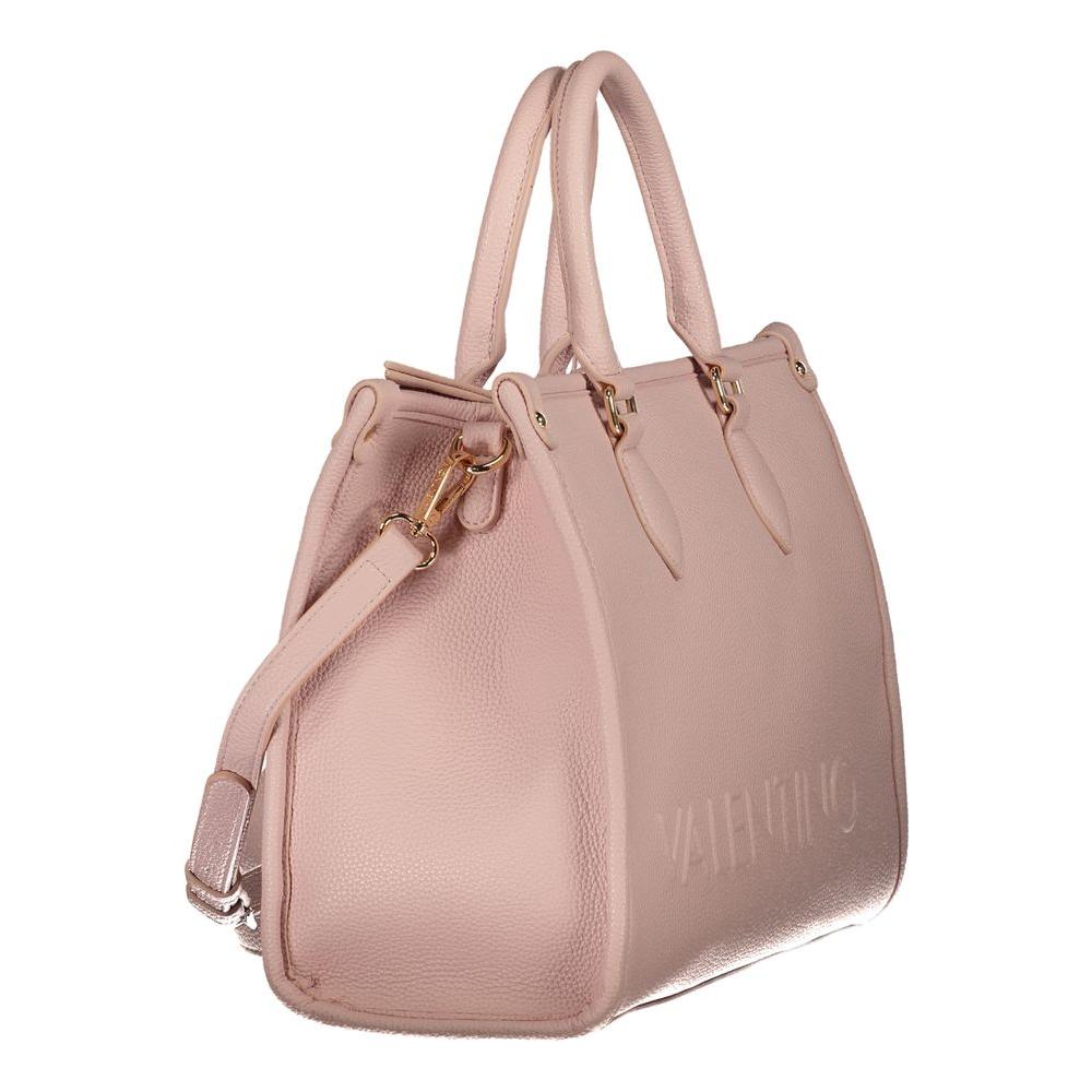 Front view with bag zipped and handles upright.