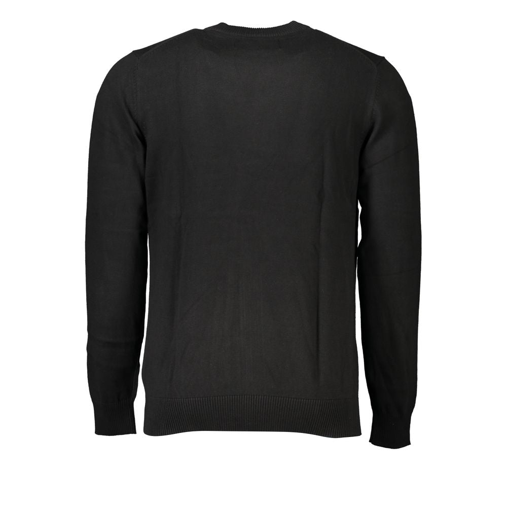 Calvin Klein Sleek Long Sleeve Crew Neck Sweater with Logo CA-27206-XL