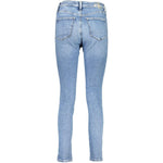 Calvin Klein Blue Cotton Women High Rise Skinny Jean CA-36920-W26 | L30