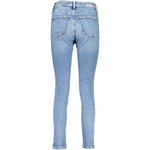Calvin Klein Blue Cotton Women High Rise Skinny Jean CA-36920-W26 | L30