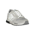 Napapijri Brown Leather Men Sneaker NA-36924-EU44/US11