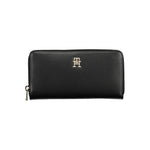 Tommy Hilfiger Black Polyethylene Women Wallet TO-37440