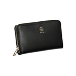 Tommy Hilfiger Black Polyethylene Women Wallet TO-37440