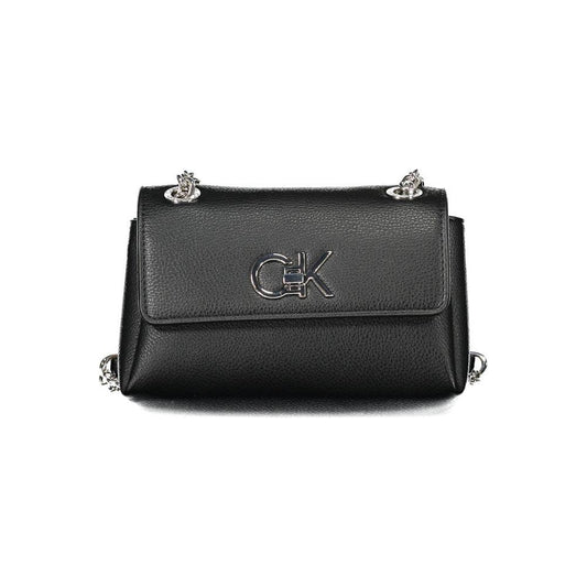 Calvin Klein Black Polyethylene Women Handbag Calvin Klein Dark Slate Gray