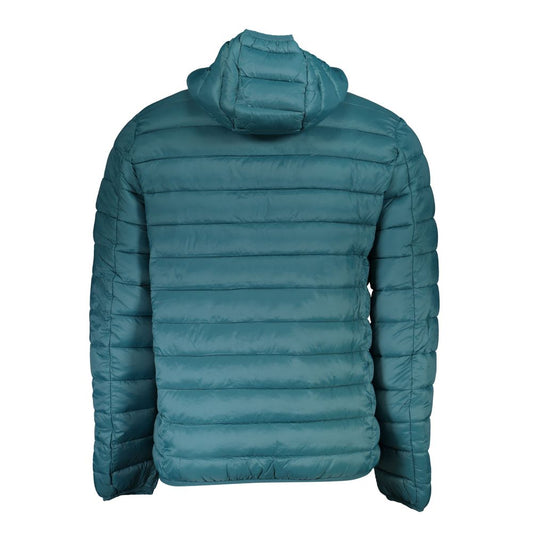 Elegant green hooded jacket with multiple pockets, showcasing durable stitching and quilted design from Norway 1963.