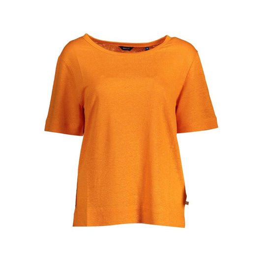 Gant Orange Linen Women Top