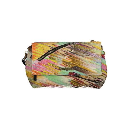 Desigual Yellow Polyester Handbag