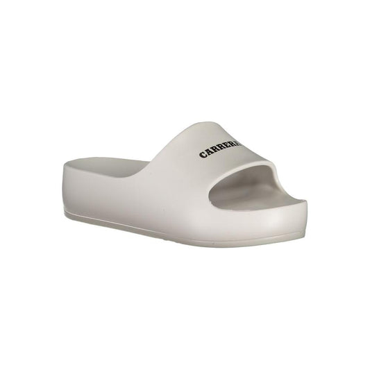 Carrera White Polyethylene Sandal