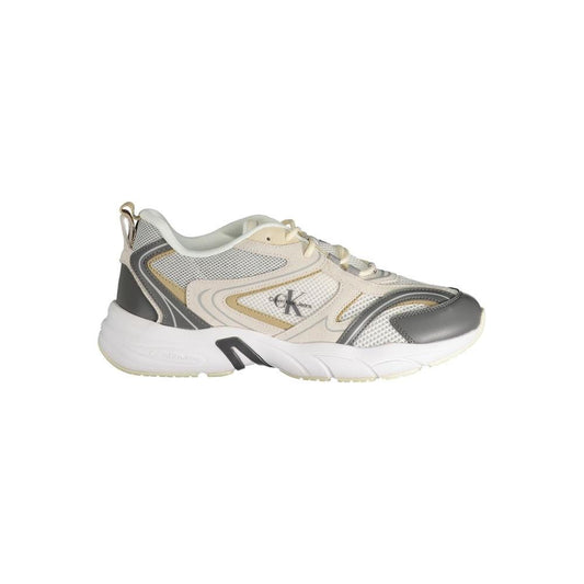 Calvin Klein Beige Polyester Sneaker