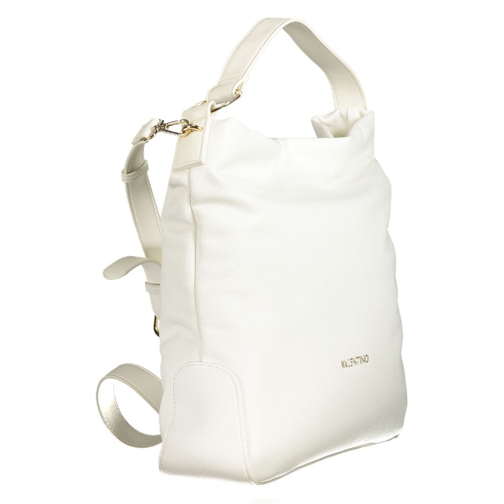Front view with bag zipped and handles upright.