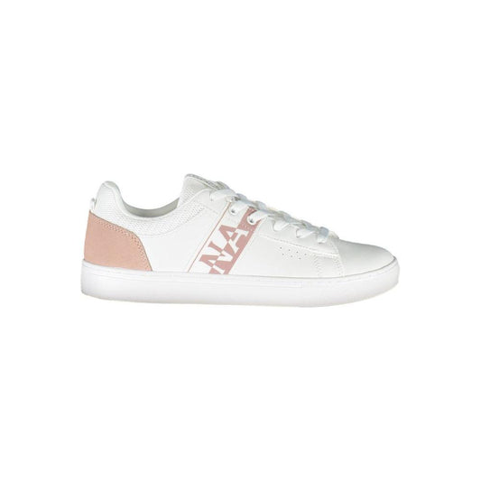 Napapijri White Leather Women Sneaker