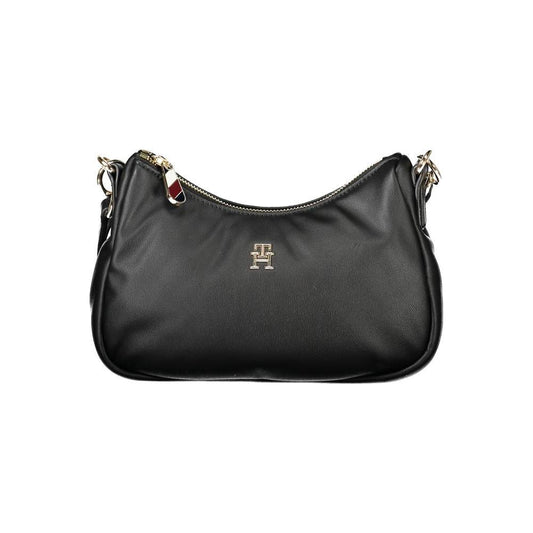 Tommy Hilfiger Black Polyester Women Handbag