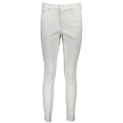 Tommy Hilfiger White Cotton Jeans Denim