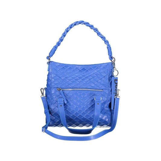 Desigual Blue Polyethylene Women Handbag