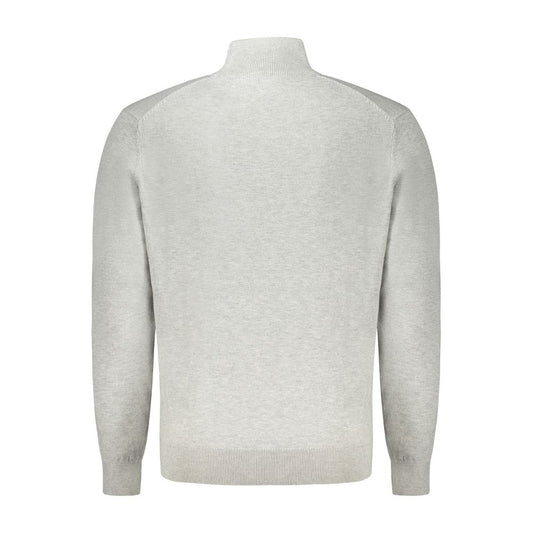 Norway 1963 gray acrylic men's sweater with high neck and sophisticated design, perfect for versatile day-to-night style.