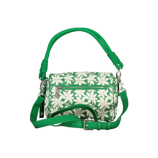 Desigual Green Polyethylene Handbag