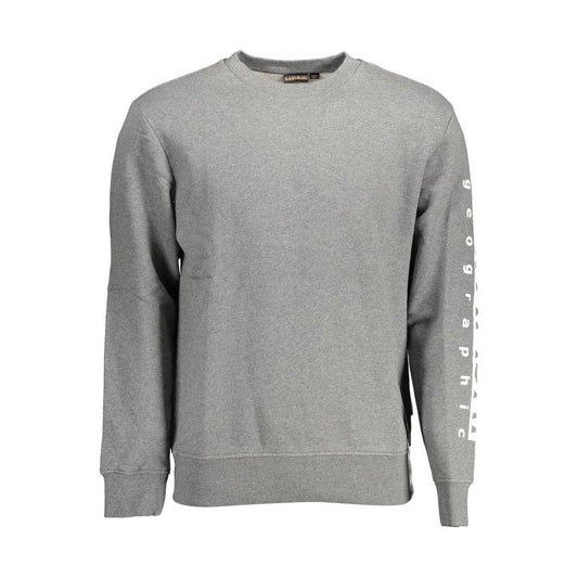 Napapijri Brown Cotton Men Sweater