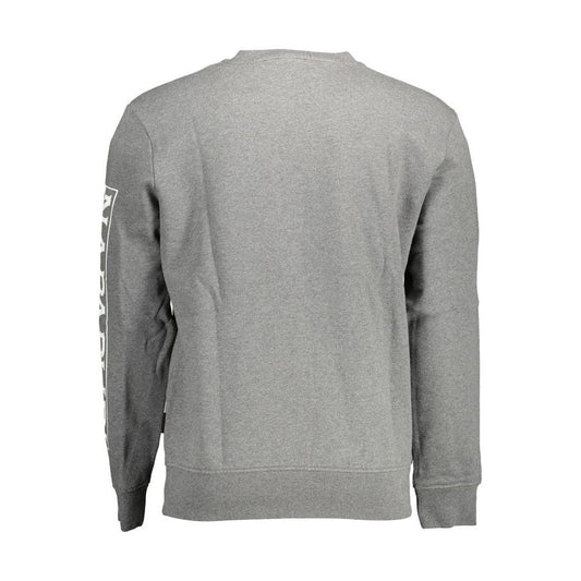 Napapijri Brown Cotton Men Sweater