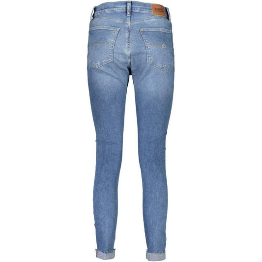 Tommy Hilfiger Light Blue Cotton Women Jean TO-22738-W26 | L30